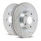 Power Stop 12-13 Mercedes-Benz S350 Rear Evolution Drilled & Slotted Rotors - Pair thumbnail 8