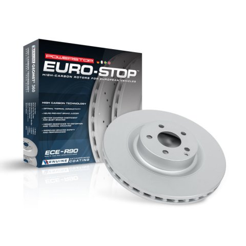 Power Stop 08-10 BMW 535i Front Evolution High Carbon Geomet Coated Rotor thumbnail 9