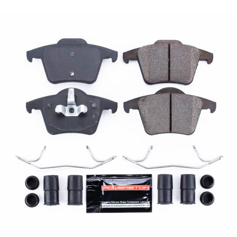 Power Stop 03-14 Volvo XC90 Rear Z23 Evolution Sport Brake Pads w/Hardware thumbnail 2