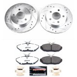 Power Stop 93-97 Ford Thunderbird Rear Z26 Street Warrior Brake Kit thumbnail 1