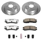 Power Stop 08-09 Buick Allure Rear Z26 Street Warrior Brake Kit thumbnail 1