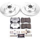 Power Stop 13-18 Cadillac ATS Front Z26 Street Warrior Brake Kit thumbnail 1