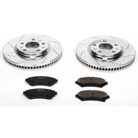 Power Stop 2004 Cadillac Seville Front Z23 Evolution Sport Brake Kit thumbnail 2