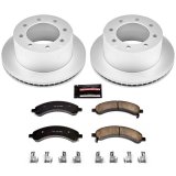 Power Stop 03-08 Chevrolet Express 3500 Rear Z17 Evolution Geomet Coated Brake Kit thumbnail 1