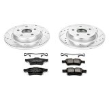 Power Stop 04-05 Volvo S40 Rear Z23 Evolution Sport Brake Kit thumbnail 1