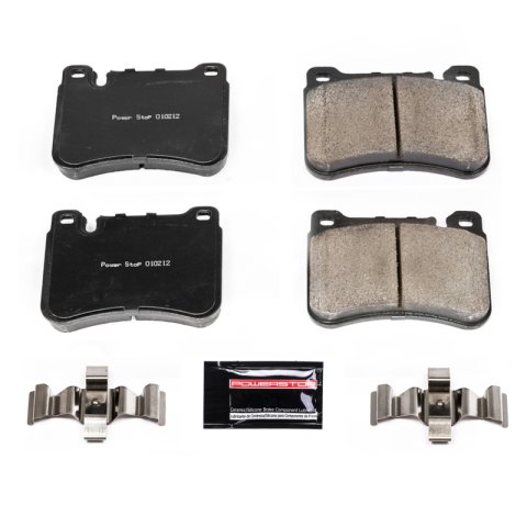 Power Stop 05-07 Mercedes-Benz C230 Front Z23 Evolution Sport Brake Pads w/Hardware thumbnail 1