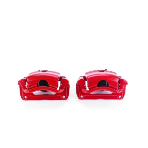 Power Stop 06-12 Ford Fusion Front Red Calipers w/Brackets - Pair thumbnail 3