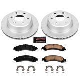 Power Stop 02-06 Cadillac Escalade Rear Z17 Evolution Geomet Coated Brake Kit thumbnail 1