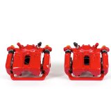 Power Stop 09-14 Acura TL Rear Red Calipers w/Brackets - Pair thumbnail 1