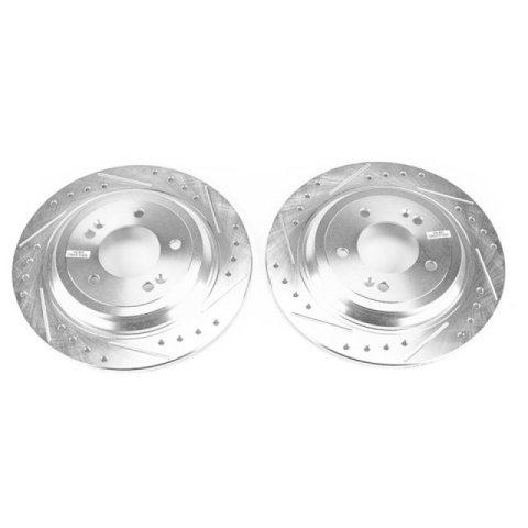Power Stop 18-19 Kia Sportage Front Evolution Drilled & Slotted Rotors - Pair thumbnail 1