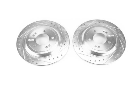 Power Stop 18-19 Kia Sportage Front Evolution Drilled & Slotted Rotors - Pair thumbnail 2
