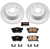 Power Stop 02-04 Honda CR-V Rear Z17 Evolution Geomet Coated Brake Kit thumbnail 1