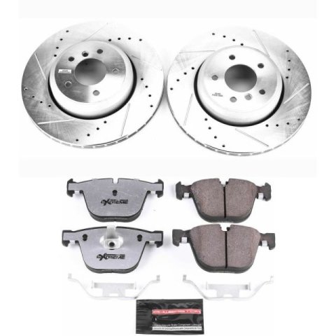 Power Stop 08-10 BMW 535i Rear Z26 Street Warrior Brake Kit thumbnail 1