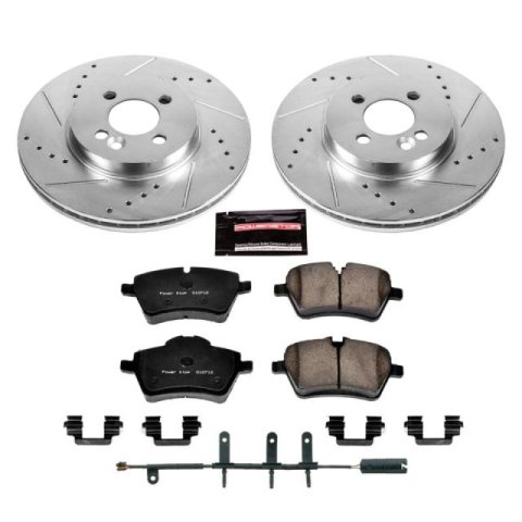 Power Stop 07-08 Mini Cooper Front Z23 Evolution Sport Brake Kit thumbnail 1