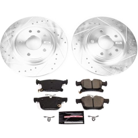 Power Stop 17-19 Chrysler Pacifica Rear Z23 Evolution Sport Brake Kit thumbnail 1