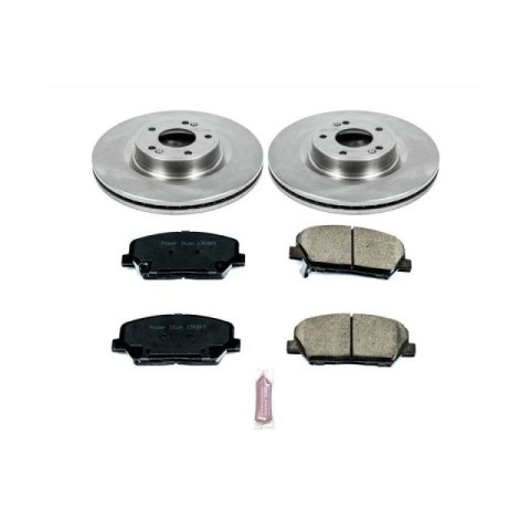 Power Stop 10-16 Hyundai Genesis Coupe Front Autospecialty Brake Kit thumbnail 1