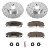 Power Stop 05-19 Chrysler 300 Front Z26 Street Warrior Brake Kit thumbnail 1