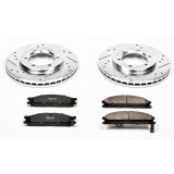 Power Stop 99-04 Nissan Frontier Front Z23 Evolution Sport Brake Kit thumbnail 1