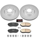 Power Stop 07-09 Ford Edge Front Z17 Evolution Geomet Coated Brake Kit thumbnail 1