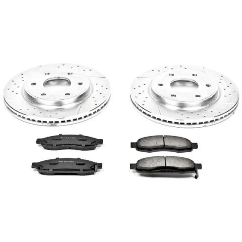 Power Stop 05-07 Infiniti QX56 Front Z23 Evolution Sport Brake Kit thumbnail 1