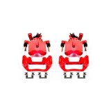 Power Stop 05-08 Chevrolet Cobalt Rear Red Calipers w/Brackets - Pair thumbnail 2