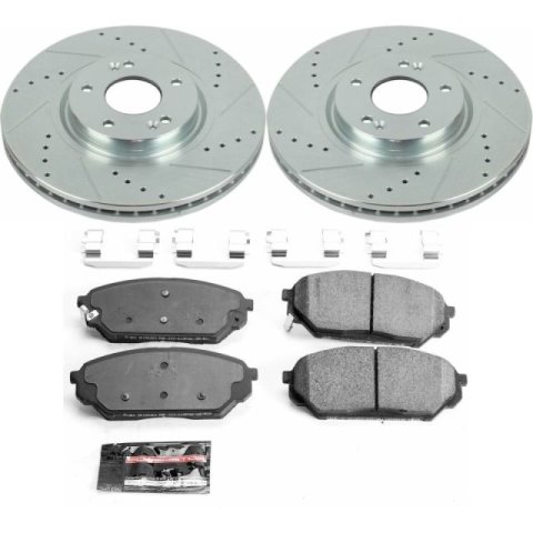 Power Stop 07-12 Hyundai Veracruz Front Z23 Evolution Sport Brake Kit thumbnail 1