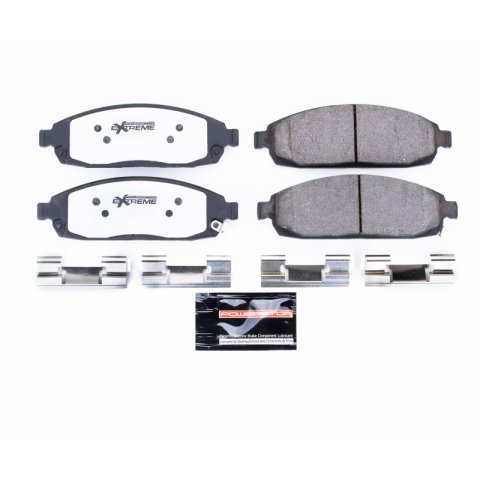 Power Stop 06-10 Jeep Commander Front Z26 Extreme Street Brake Pads w/Hardware thumbnail 1