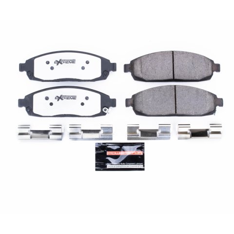 Power Stop 06-10 Jeep Commander Front Z26 Extreme Street Brake Pads w/Hardware thumbnail 2