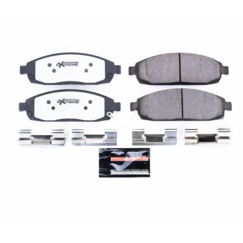 Power Stop 06-10 Jeep Commander Front Z26 Extreme Street Brake Pads w/Hardware thumbnail 3