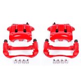 Power Stop 05-10 Ford Mustang Front Red Calipers w/Brackets - Pair thumbnail 3