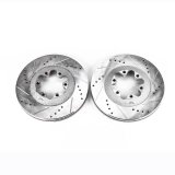 Power Stop 09-12 Chevrolet Colorado Front Evolution Drilled & Slotted Rotors - Pair thumbnail 2