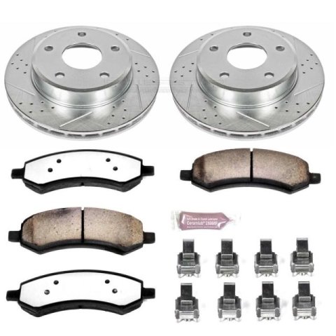 Power Stop 05-10 Dodge Dakota Front Z36 Truck & Tow Brake Kit thumbnail 1