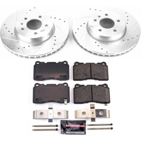 Power Stop 13-18 Cadillac ATS Front Z23 Evolution Sport Brake Kit thumbnail 1