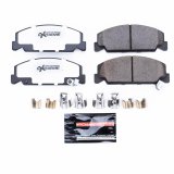 Power Stop 90-00 Honda Civic Front Z26 Extreme Street Brake Pads w/Hardware thumbnail 2