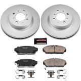 Power Stop 90-93 Acura Integra Front Z17 Evolution Geomet Coated Brake Kit thumbnail 1