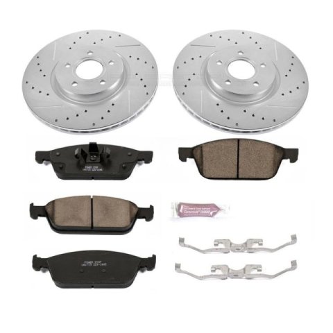 Power Stop 13-19 Ford Escape Front Z23 Evolution Sport Brake Kit thumbnail 1