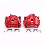 Power Stop 13-16 Hyundai Elantra Front Red Calipers w/Brackets - Pair thumbnail 3