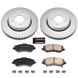 Power Stop 07-17 Jeep Wrangler Front Z17 Evolution Geomet Coated Brake Kit thumbnail 1