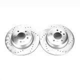 Power Stop 08-13 BMW 135i Rear Evolution Drilled & Slotted Rotors - Pair thumbnail 1