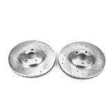 Power Stop 07-09 Mercedes-Benz E350 Front Evolution Drilled & Slotted Rotors - Pair thumbnail 2