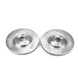 Power Stop 07-09 Mercedes-Benz E350 Front Evolution Drilled & Slotted Rotors - Pair thumbnail 3
