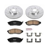 Power Stop 11-14 Nissan Murano Front Z23 Evolution Sport Brake Kit thumbnail 1