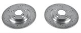 Power Stop 00-09 Honda S2000 Rear Evolution Drilled & Slotted Rotors - Pair thumbnail 4