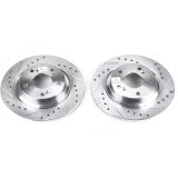 Power Stop 00-09 Honda S2000 Rear Evolution Drilled & Slotted Rotors - Pair thumbnail 6