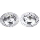Power Stop 00-09 Honda S2000 Rear Evolution Drilled & Slotted Rotors - Pair thumbnail 7