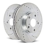 Power Stop 03-06 Pontiac Vibe Rear Evolution Drilled & Slotted Rotors - Pair thumbnail 7