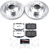 Power Stop 86-91 Mazda RX-7 Front Z26 Street Warrior Brake Kit thumbnail 1