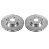 Power Stop 12-16 Mercedes-Benz C250 Front Evolution Drilled & Slotted Rotors - Pair thumbnail 1