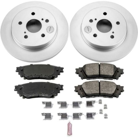 Power Stop 15-17 Lexus NX200t Rear Z17 Evolution Geomet Coated Brake Kit thumbnail 1
