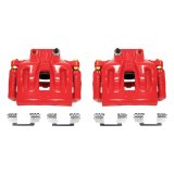 Power Stop 12-17 Chrysler 300 Front Red Calipers w/Brackets - Pair thumbnail 1